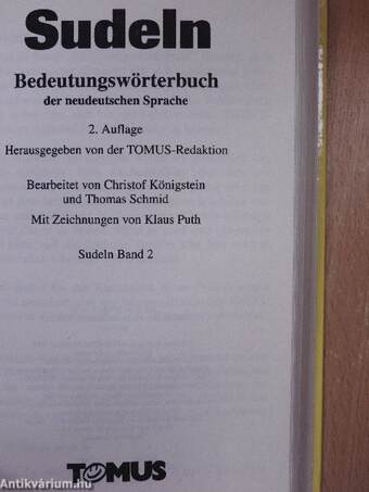 Sudeln I-II. - Linkschreibung der neudeutschen Sprache/Bedeutungswörterbuch der neudeutschen Sprache