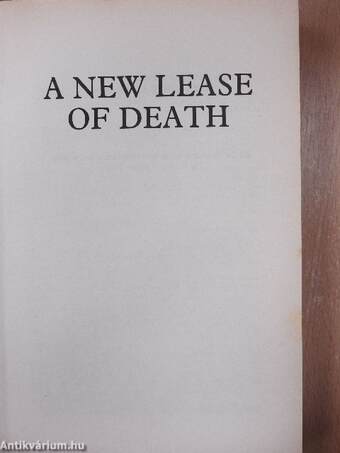 A New Lease of Death/Vanity Dies Hard/The Secret House of Death