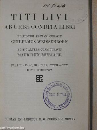 Ab urbe condita libri III/3. (töredék)