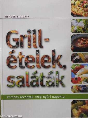 Grillételek, saláták