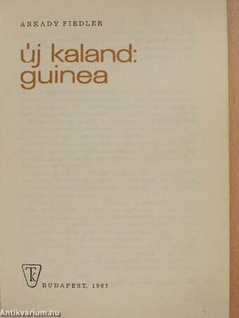 Új kaland: Guinea