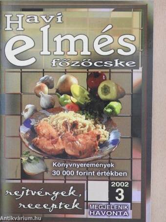 Havi elmés főzőcske 2002/3