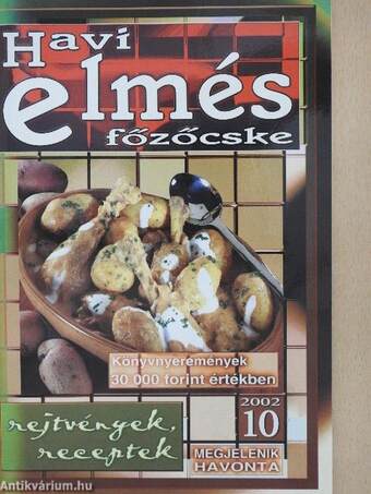 Havi elmés főzőcske 2002/10
