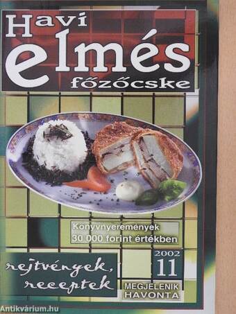 Havi elmés főzőcske 2002/11
