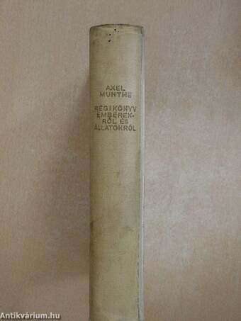 Régi könyv emberekről és állatokról