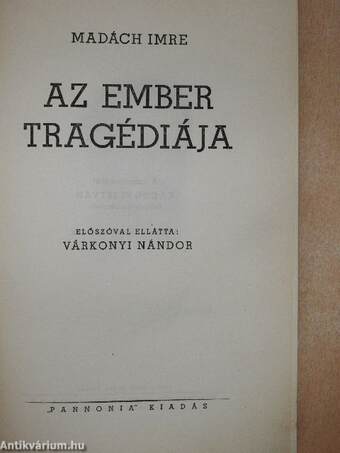 Az ember tragédiája