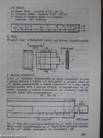 Műszaki táblázatok