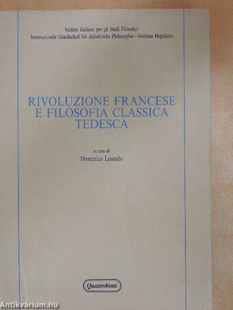 Rivoluzione Francese e Filosofia Classica Tedesca