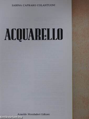 Acquarello