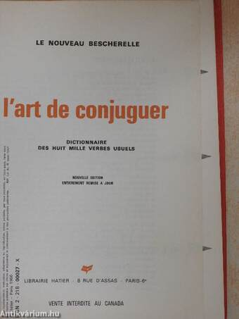 L'art de conjuguer