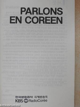 Parlons en Coreen