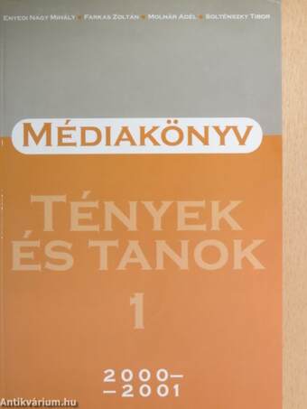 Médiakönyv 2000-2001. 1. (töredék)