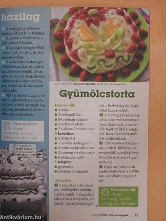 Receptözön - Sütemények 2017/3. Nyár