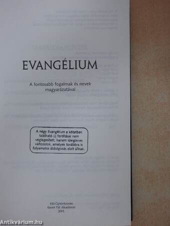 Evangélium