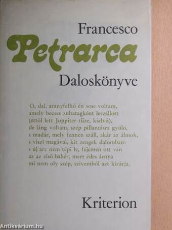 Francesco Petrarca daloskönyve