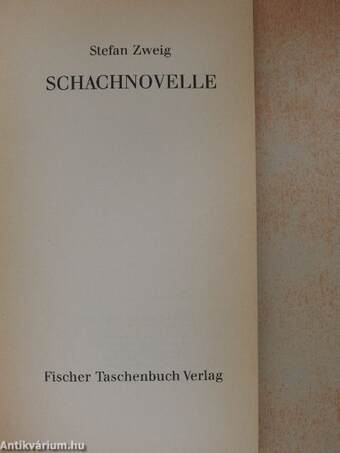 Schachnovelle