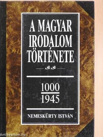 A magyar irodalom története 2. (töredék)