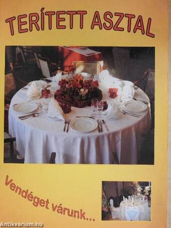 Terített asztal