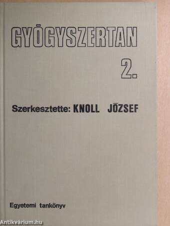 Gyógyszertan 2. (töredék)