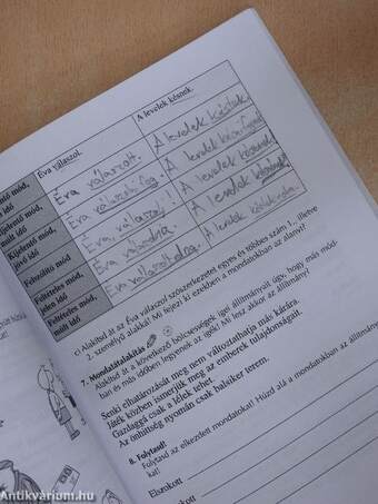 Magyar nyelv és kommunikáció - Munkafüzet a 7. évfolyam számára