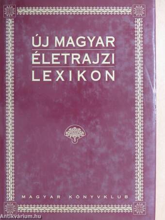 Új magyar életrajzi lexikon II. (töredék)