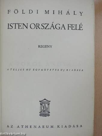 Isten országa felé