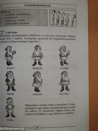 Tanulási zavarok, fejlesztő gyakorlatok