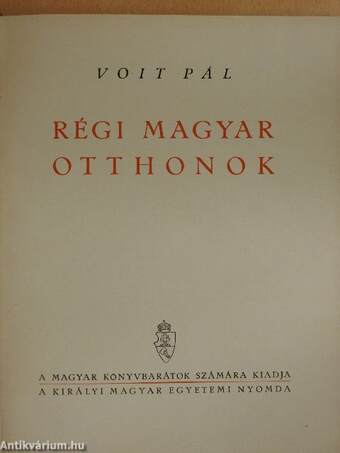 Régi magyar otthonok