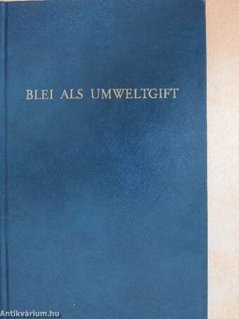 Blei als Umweltgift