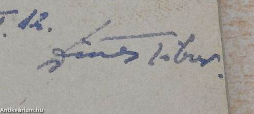 Vízválasztó (dedikált példány)