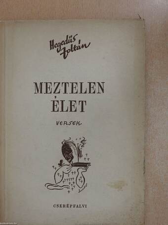 Meztelen élet (dedikált példány)