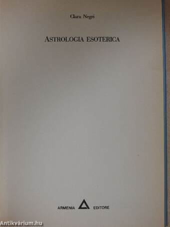 Astrologia Esoterica