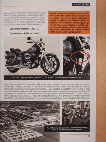 Harley-Davidson (dedikált példány)