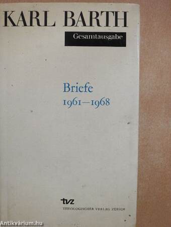 Briefe 1961-1968