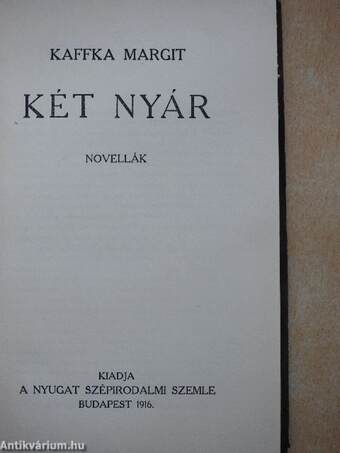 Két nyár