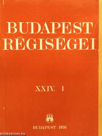 Budapest régiségei XXIV/1.