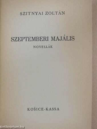 Szeptemberi majális