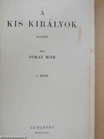 A kis királyok I-II.