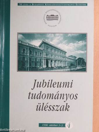 Jubileumi tudományos ülésszak 4. (töredék)