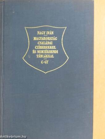 Magyarország családai czimerekkel és nemzékrendi táblákkal II. (töredék)