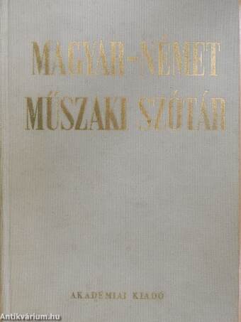 Magyar-német műszaki szótár