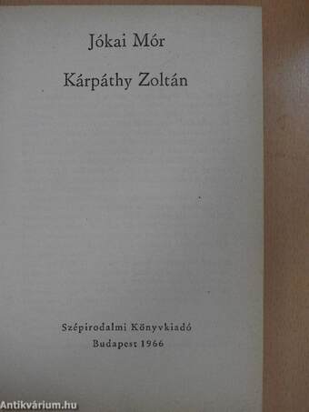 Kárpáthy Zoltán