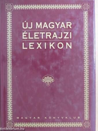 Új magyar életrajzi lexikon III. (töredék)