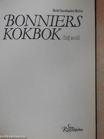 Bonniers Kokbok 2.