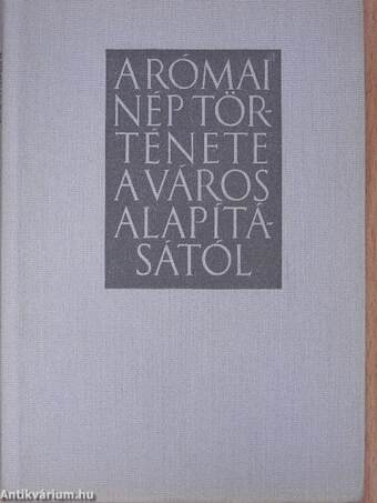 A római nép története a város alapításától 5. (XXXI-XXXV.)