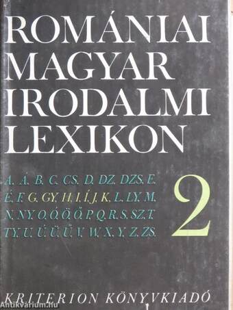 Romániai magyar irodalmi lexikon 2. (töredék)