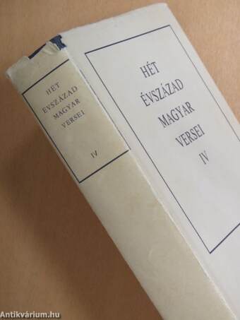 Hét évszázad magyar versei IV. (töredék)