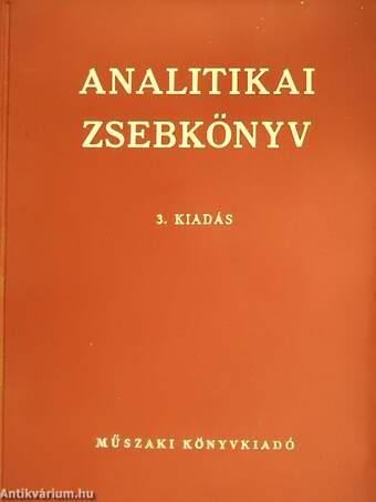 Analitikai zsebkönyv