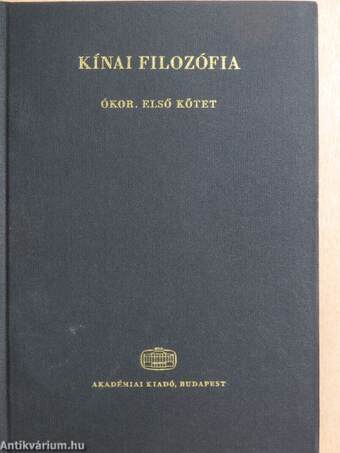 Kínai filozófia - Ókor I-III.