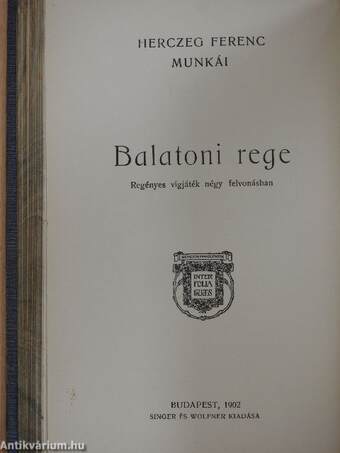 Ocskay brigadéros/Balatoni rege